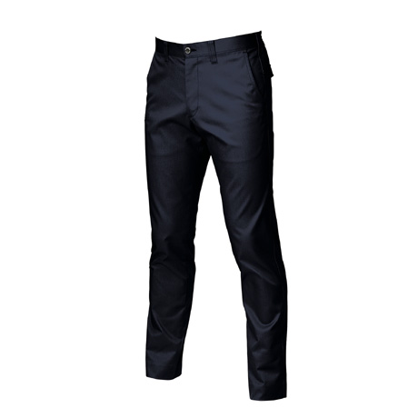 吸汗速乾スラックスパンツ【7043-BAT】 3.ネイビー