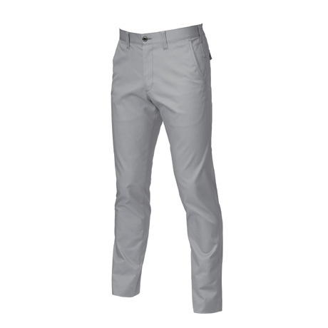 吸汗速乾スラックスパンツ【7043-BAT】 5.シルバー