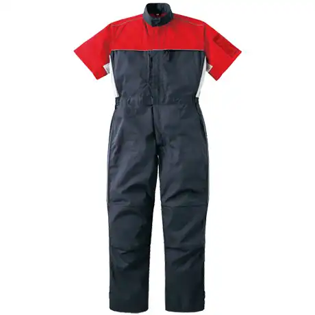 077 チャコール×レッド