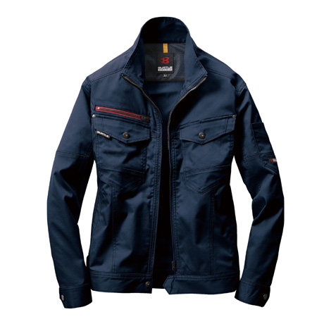 SDGｓ対応ジャケット【7051-BAT】 3.ネイビー