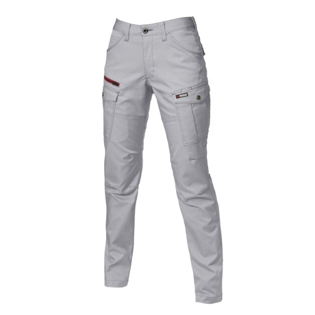 SDGｓレディースカーゴパンツ【7059-BAT】 5.シルバー