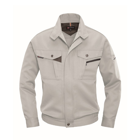 防汚加工長袖ブルゾン【7061-BAT】 2.シェル