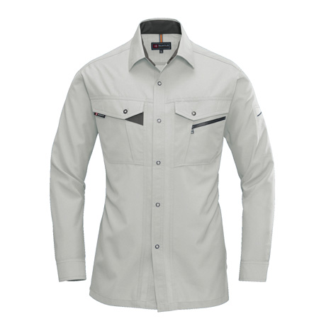 形態安定長袖シャツ【7063-BAT】 2.シェル