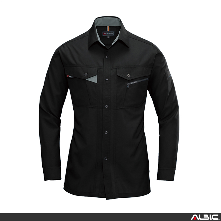 形態安定長袖シャツ【7063-BAT】 商品写真