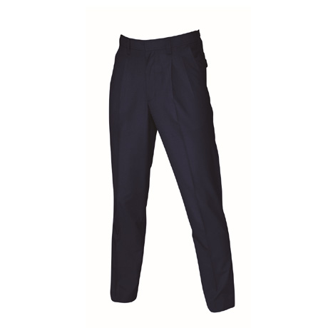 防汚加工ツータックパンツ【7067-BAT】 3.ネイビー