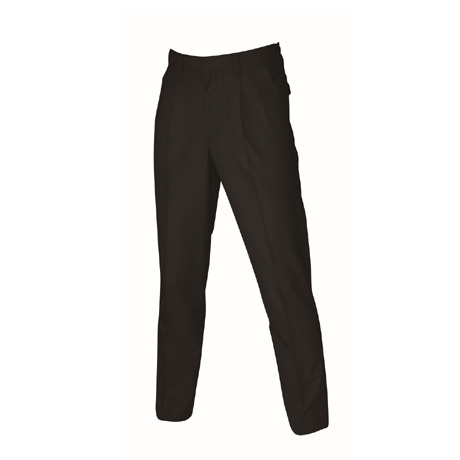 防汚加工ツータックパンツ【7067-BAT】 35.ブラック