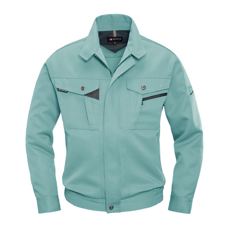 形態安定ブルゾン【7071-BAT】 1.アースグリーン