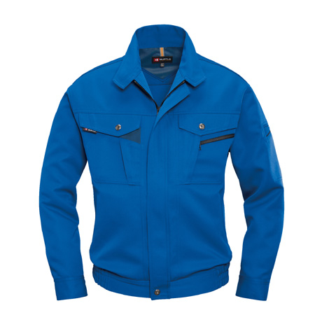 形態安定ブルゾン【7071-BAT】 42.ロイヤルブルー