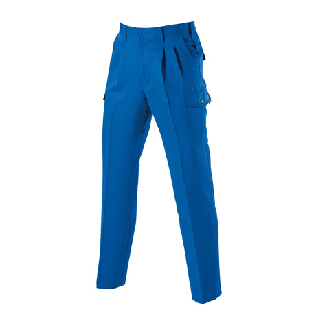 形態安定ツータックカーゴパンツ【7072-BAT】 42.ロイヤルブルー