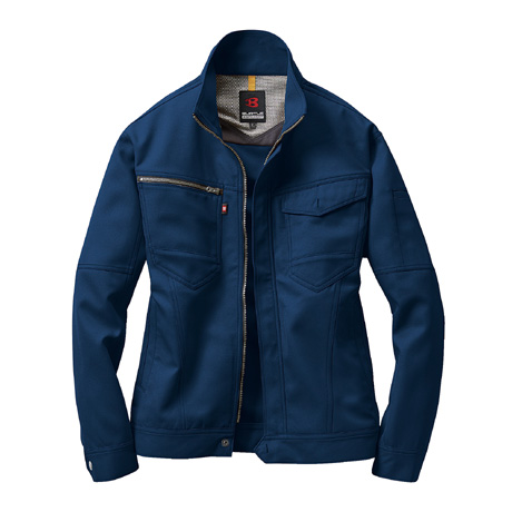 裏綿ジャケット【7081-BAT】 3.ネイビー