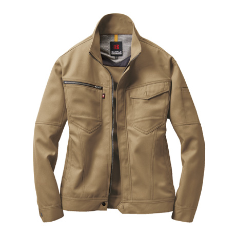 裏綿ジャケット【7081-BAT】 24.キャメル