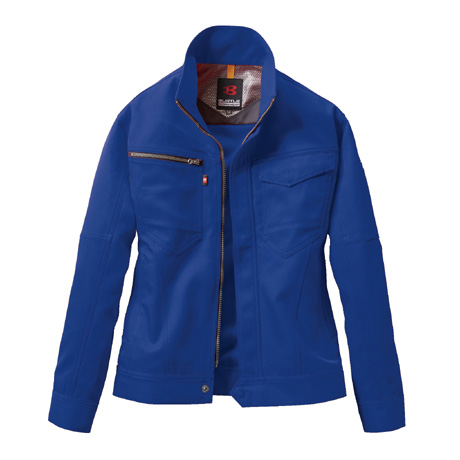 裏綿レディースジャケット【7088-BAT】 42.ロイヤルブルー