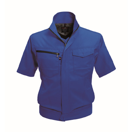 形態安定半袖ジャケット【7092-BAT】 42.ロイヤルブルー