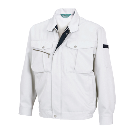 長袖ブルゾン【7116-TSD】 22.シルバーグレー