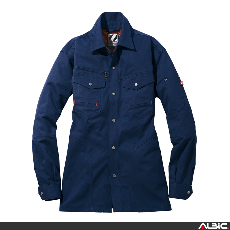 Z-DRAGON抗菌消臭長袖シャツ【71204-JIC】 商品写真