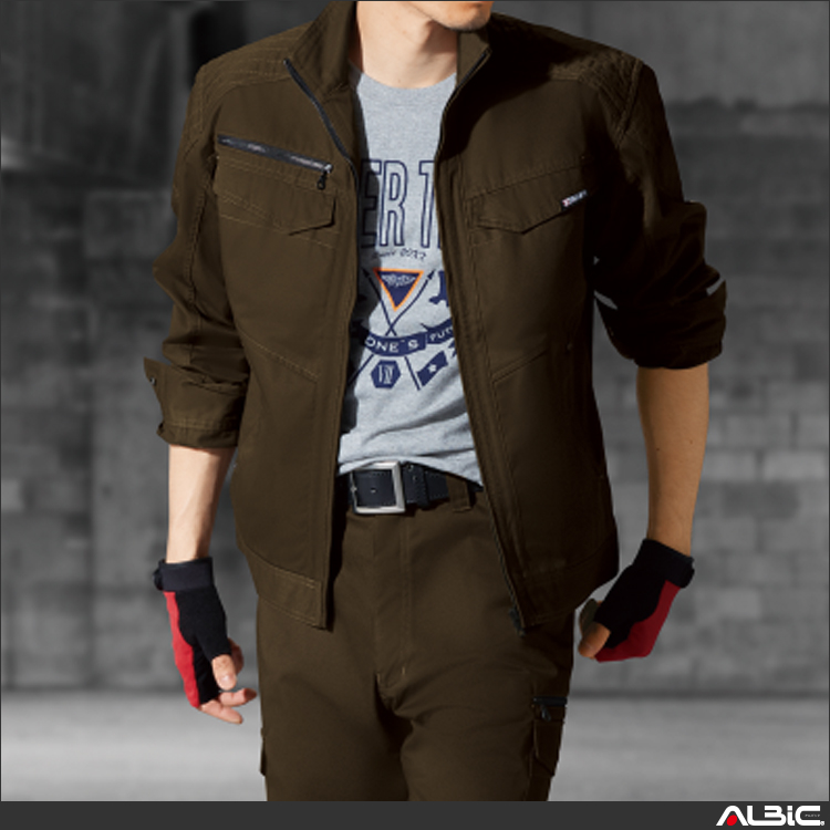 Z-DRAGON刺し子付きジャンパー【71400-JIC】 商品写真