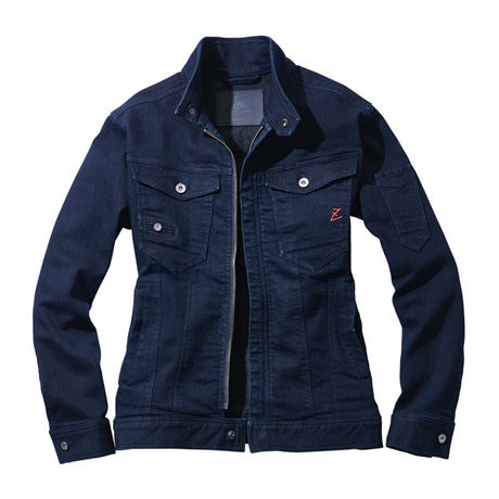 Z-DRAGONデニムストレッチジャンパー【71600-JIC】 C143.インディゴ