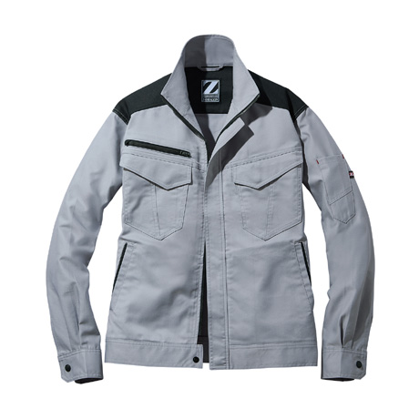 Z-DRAGON製品制電ストレッチジャンパー【72200-JIC】 C002.グレー