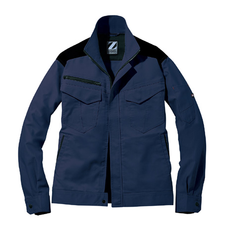 Z-DRAGON製品制電ストレッチジャンパー【72200-JIC】 C011.ネービー