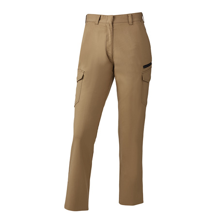 Z-DRAGON製品制電ストレッチレディースカーゴパンツ【72216-JIC】 C134.キャメル