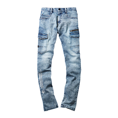 Z-DRAGONデニムストレッチノータックカーゴパンツ【72302-JIC】 C171.ストロングブリーチ