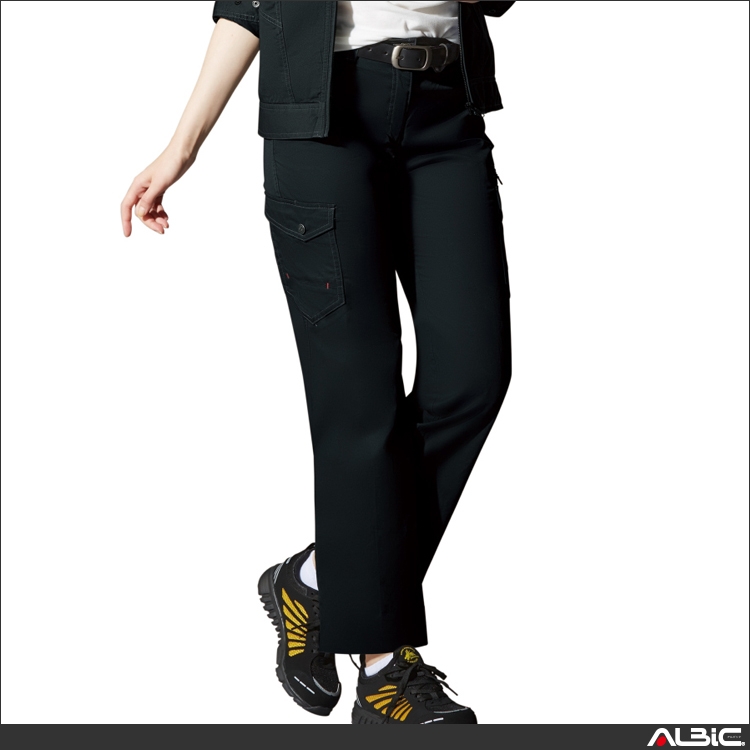 綿100％カジュアルワークレディースカーゴパンツ【75216-JIC】 商品写真