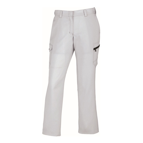 帯電防止シンプルワークレディースカーゴパンツ【75316-JIC】 C036.シルバー