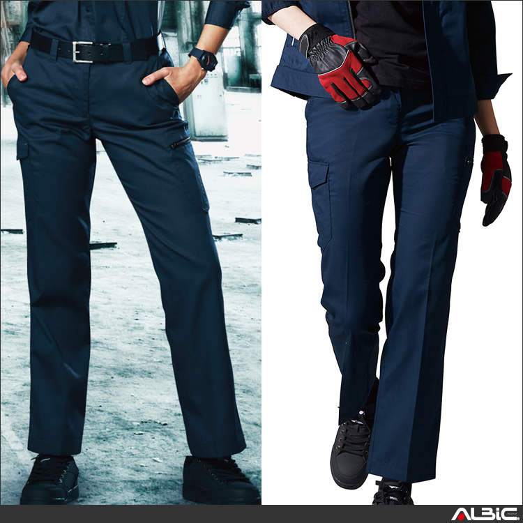 帯電防止ワークレディースカーゴパンツ【75516-JIC】 商品写真