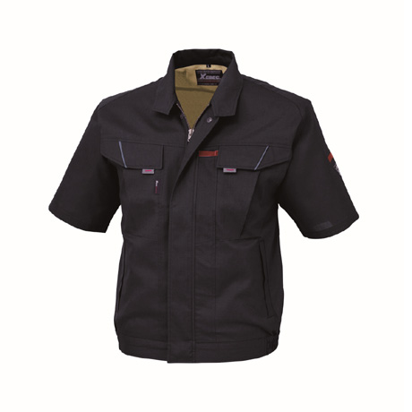 バンザイカット半袖ブルゾン【7561-XEB】 10.コン