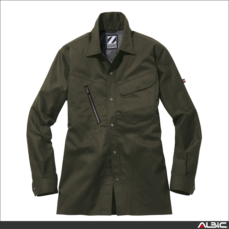 Z-DRAGONストレッチ長袖シャツ【75904-JIC】 商品写真