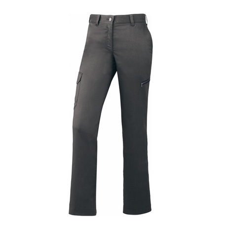 ストレッチワークレディースカーゴパンツ【75916-JIC】 C123.スチールグレー