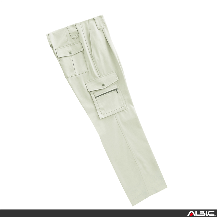 カーゴパンツ（ワンタック）【7702-KRO】 商品写真