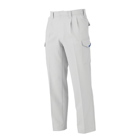 ツータックカーゴパンツ【773-BBO】 61.シルバーグレー×ロイヤルブルー