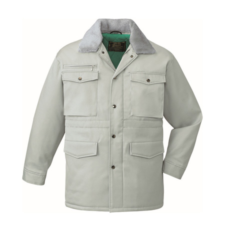 帯電防止防寒コート（フード付）【7800-JIC】 C039.アースグリーン