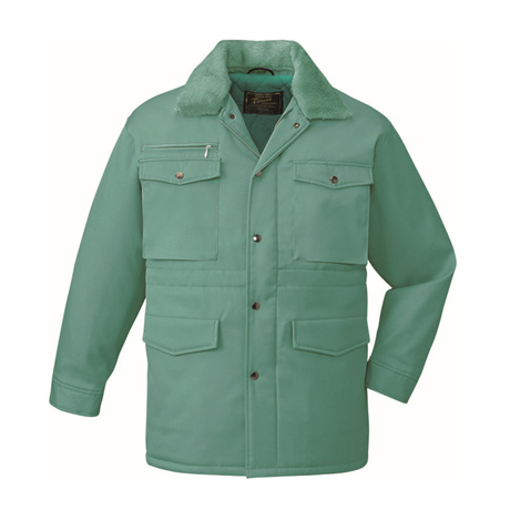 帯電防止防寒コート（フード付）【7800-JIC】 C072.ミストグリーン