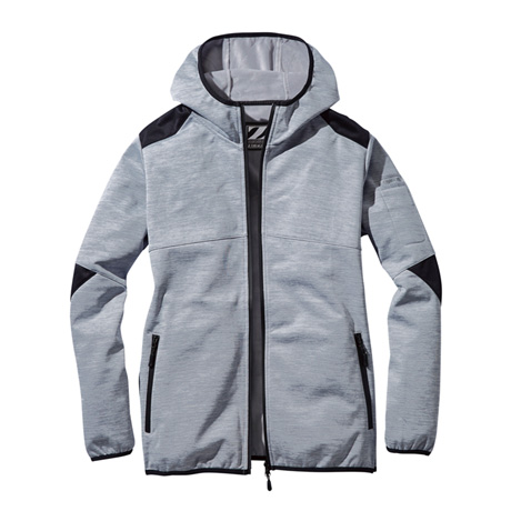 Z-DRAGON防風ストレッチパーカー【78020-JIC】 C157.ミックスシルバー