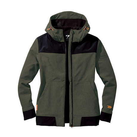 Z-DRAGON防風ストレッチパーカー【78050-JIC】 C013.カーキ