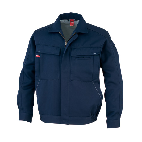 帯電防止ハイメカカットアクトブルゾン【78702-OKH】 C1.ネイビー