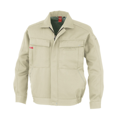 帯電防止ハイメカカットアクトブルゾン【78702-OKH】 C3.ベージュ