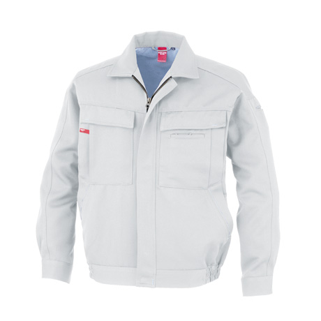 帯電防止ハイメカカットアクトブルゾン【78702-OKH】 C4.シルバーグレー