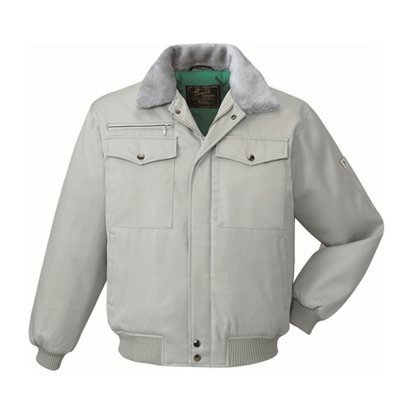 帯電防止防寒ブルゾン（フード付）【7900-JIC】 C039.アースグリーン