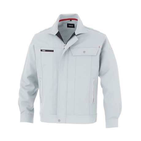 KANSAI帯電防止長袖ブルゾン【80012-OKH】 C2.グレー