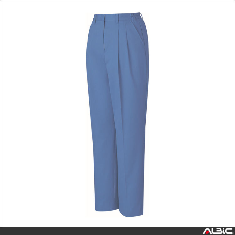 防汚加工エコ3バリューレディースツータックパンツ【80106-JIC】 商品写真