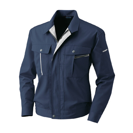 長袖ブルゾン【8013-ALT】 100.ネイビー