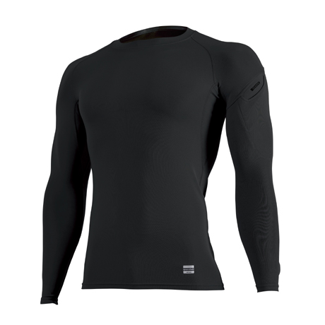 スペースシールドロングスリーブシャツ【8015-TSD】 95.ブラック