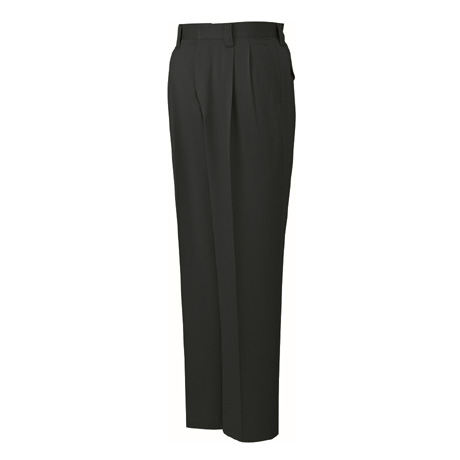 綿100％ストレッチツータックパンツ【80201-JIC】 C131.シックブラック