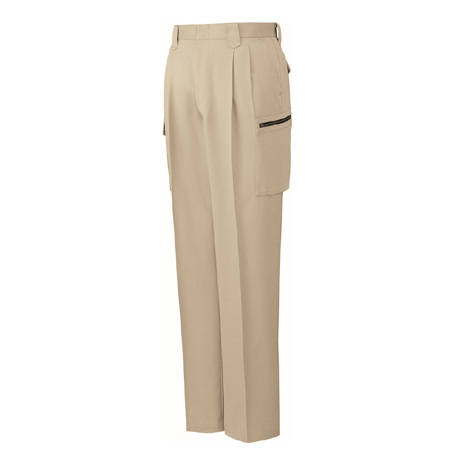 綿100％ストレッチツータックカーゴパンツ【80202-JIC】 C017.アイボリー