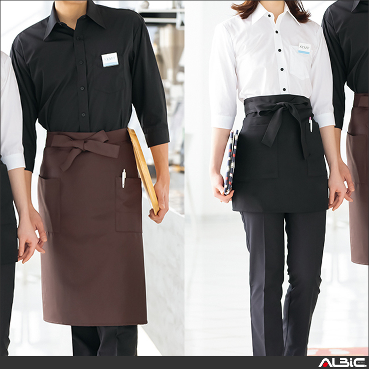 七分袖シャツ_サービス_【8022-ait】 商品写真