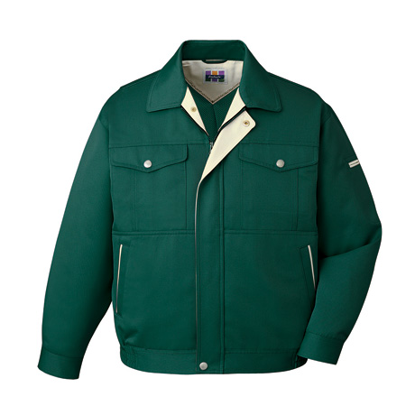 帯電防止エコブルゾン【80700-JIC】 C012.グリーン