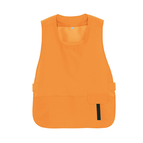 ベスト型ショートエプロン_サービス_【8082-ait】 063.オレンジ